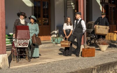 Erstes Fotoshooting «Lötschberg – ein Tal im Aufbruch»