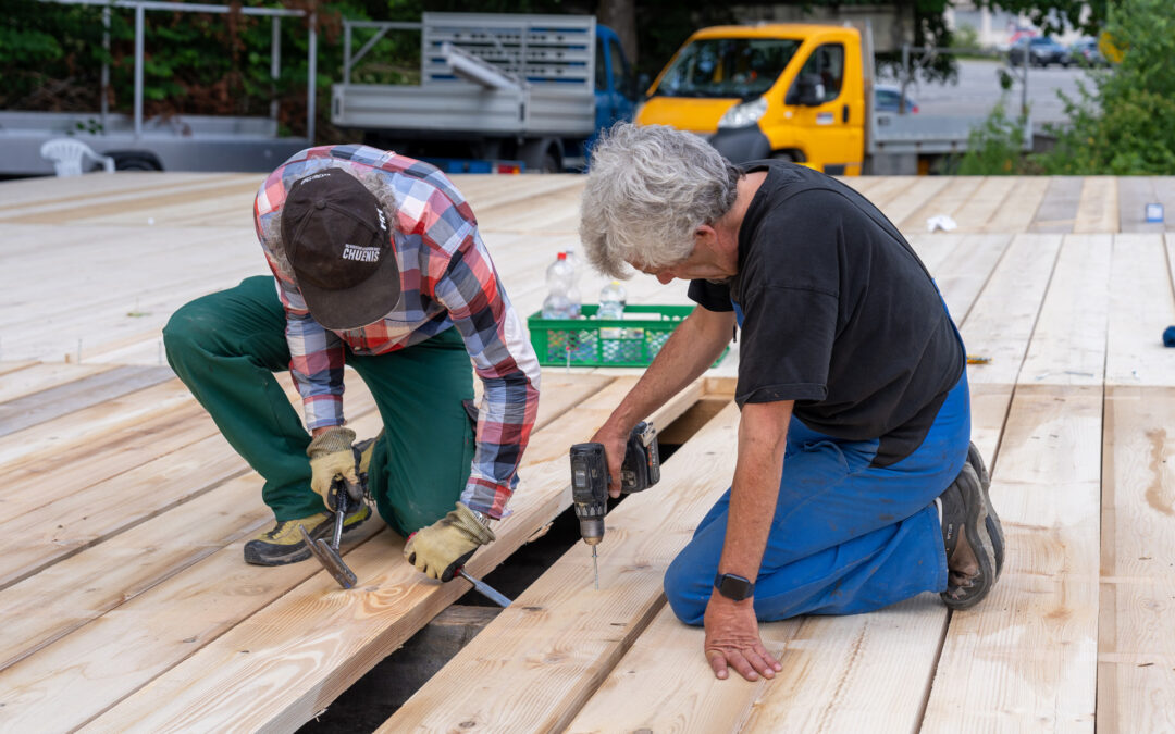 Infrastruktur: Fundament für Küche und Festwirtschaft